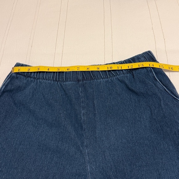 Bundle Three Lands' End Elastic Waist Pants - Picture 10 of 16